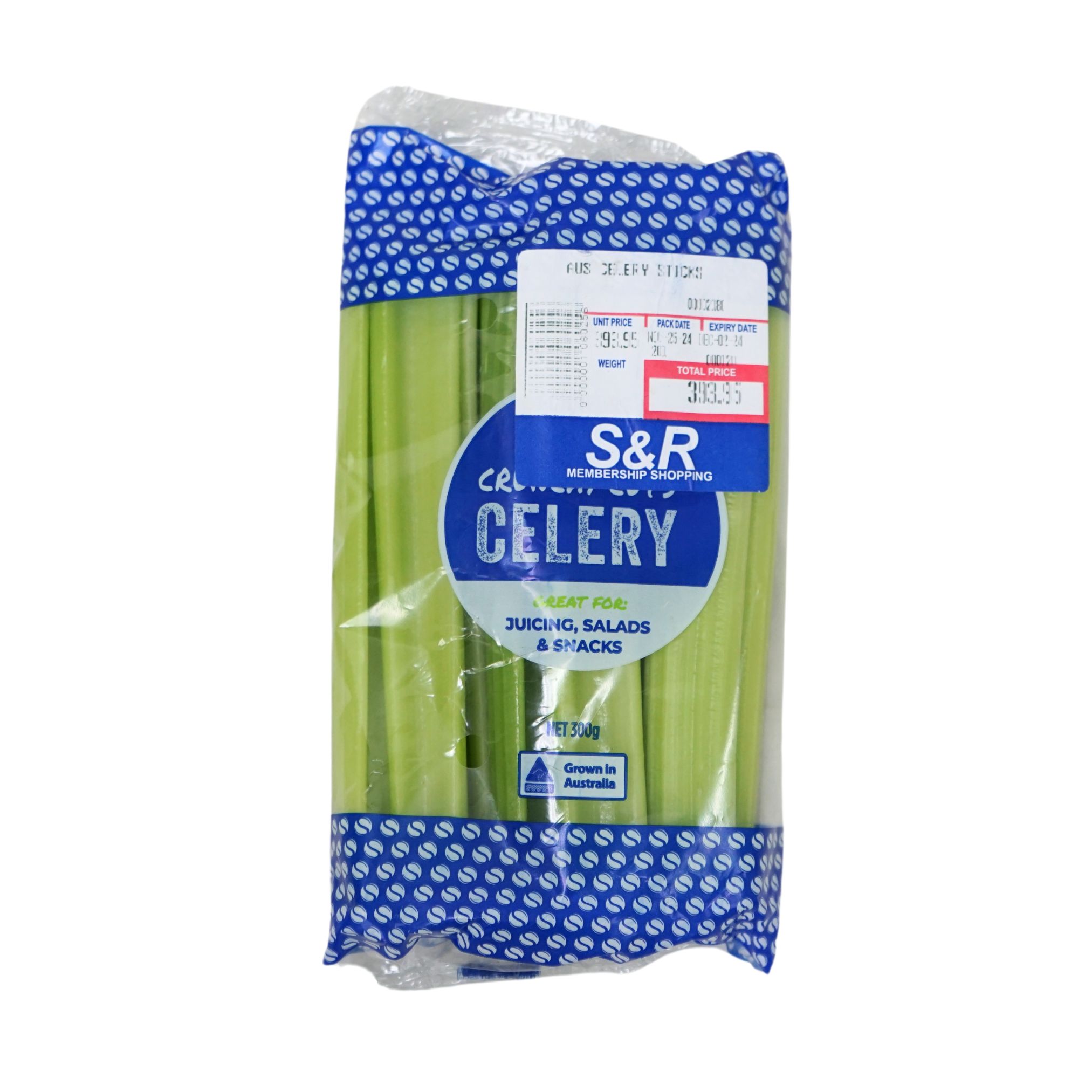 Schreurs & Sons Australian Celery Sticks 300g